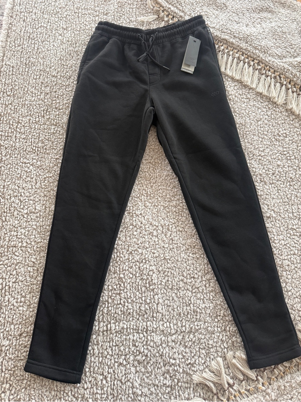 LEG3ND Men’s Black Comfort Fit Jogger Pants Size S NWT Moisture Management